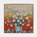Floral Bouquet 3D Impasto Painting