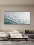 Cloudy Plaster Art Texture Painting