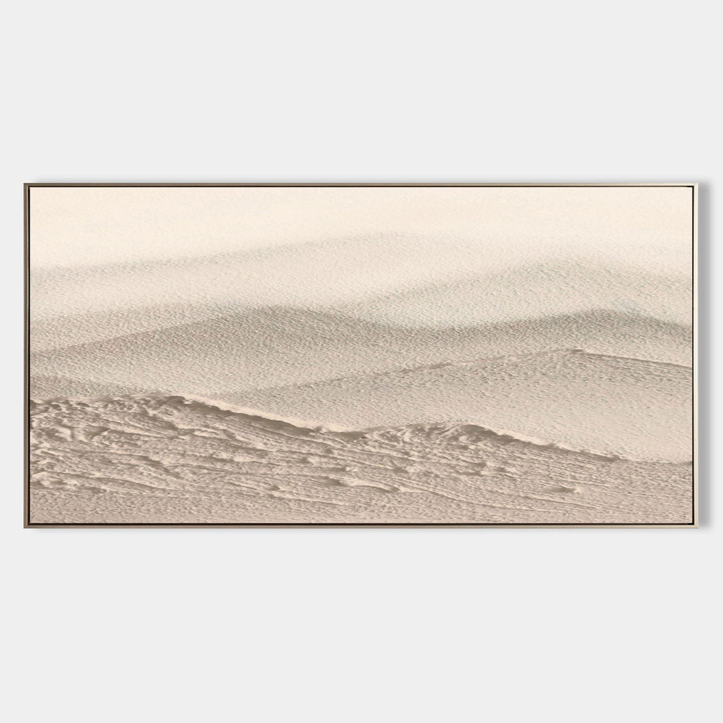 Minimalist Dune Landscape Art Oil Painting