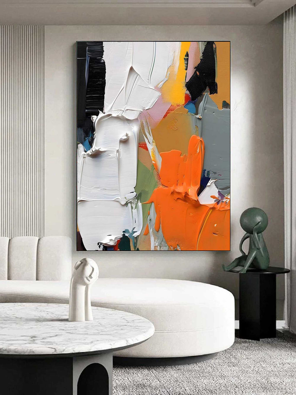 Ember Colorful Painting Wall Art