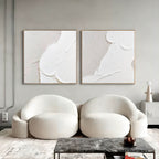 Wall Art Abstract Minimalist Relief