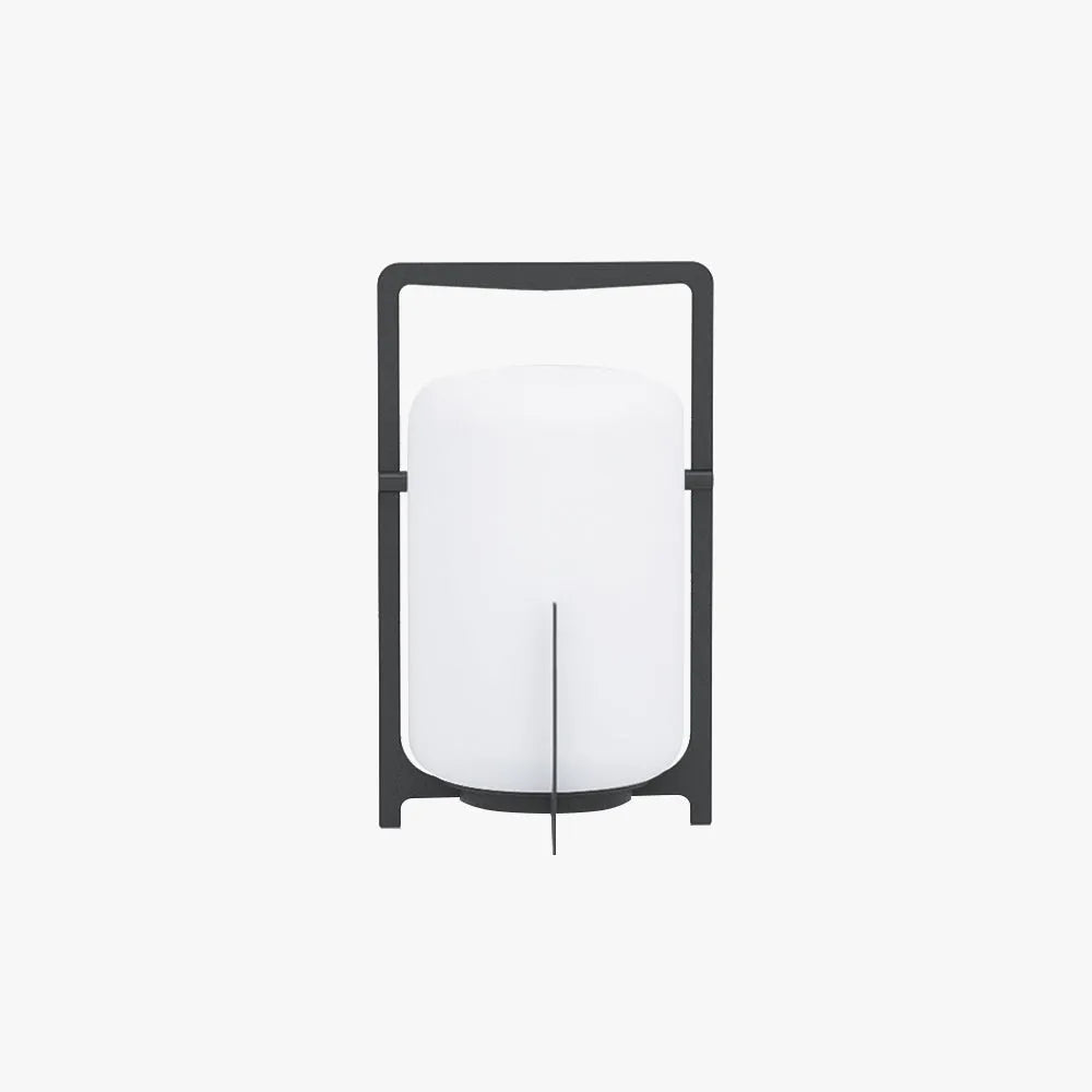 Ray Minimalist Glass/ Outdoor Landscape Pathway Light, White