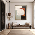 Mid-Century Modern Geometric Painting
