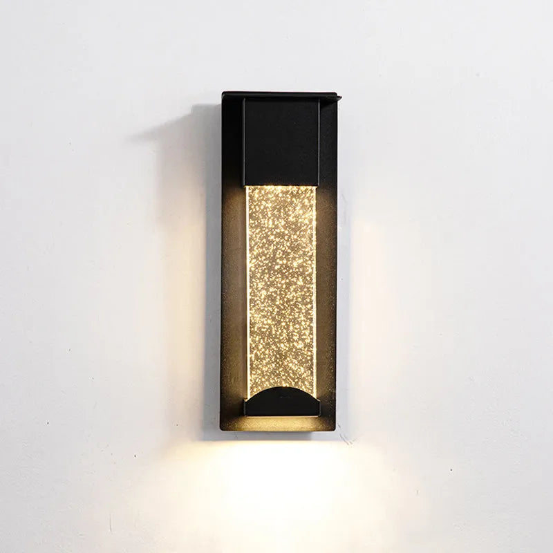 Beryn Outdoor Wall Lamp, Steady/Sensor Lights
