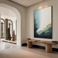 Abstract Swirl Landscape Art Oil Painting