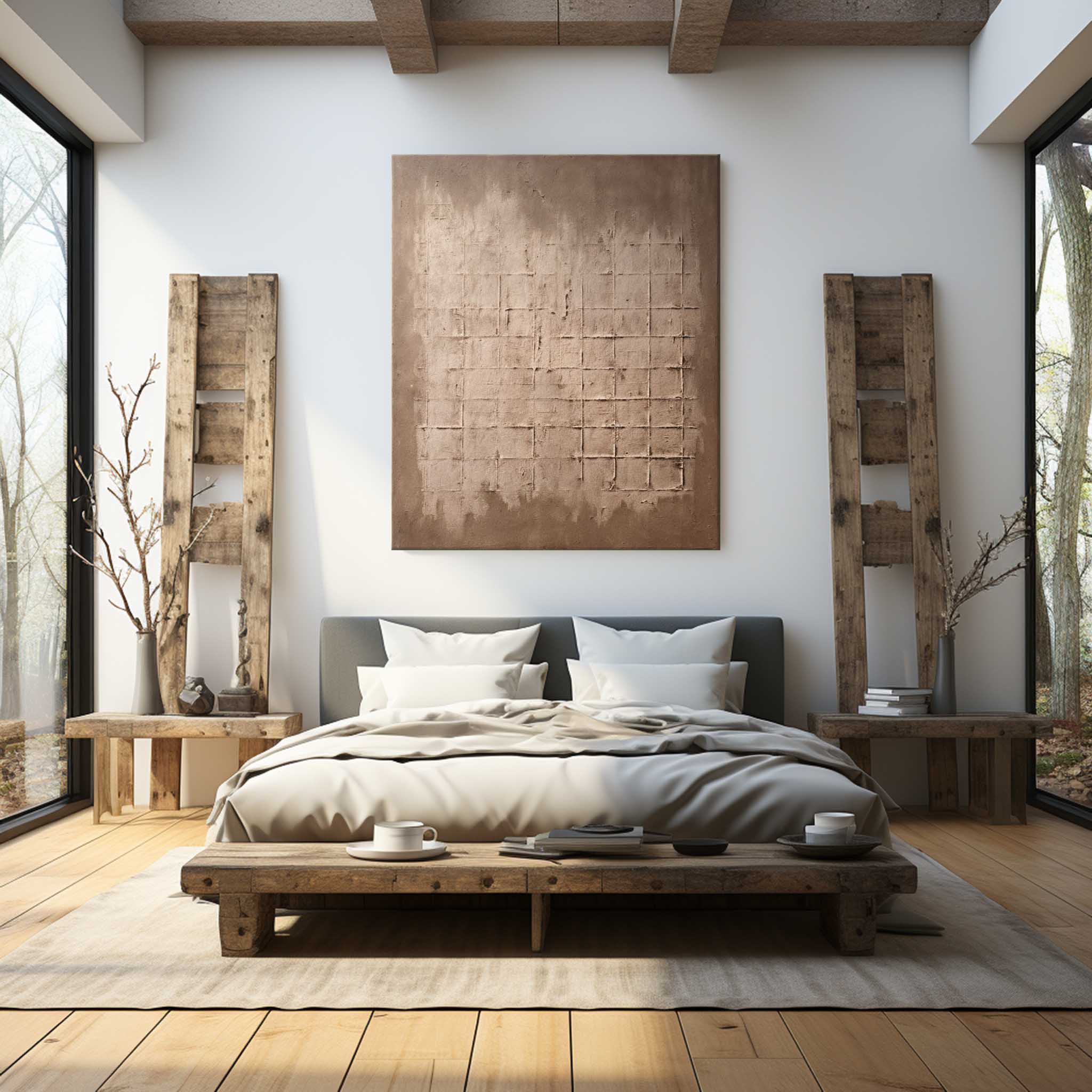 Saturn Wabi-Sabi Wall Art