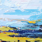 Vibrant Horizon Abstract Oil Painting