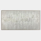 Monochrome Vertical Texture Oil Painting