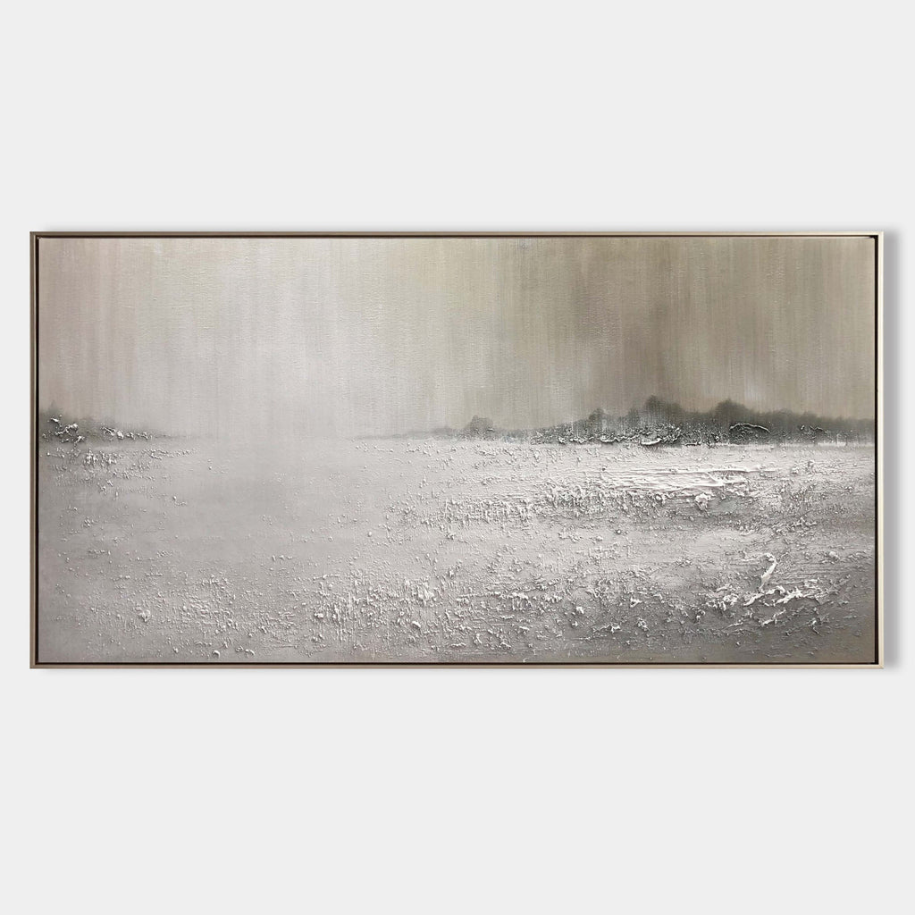 Misty Monochrome Landscape Horizontal