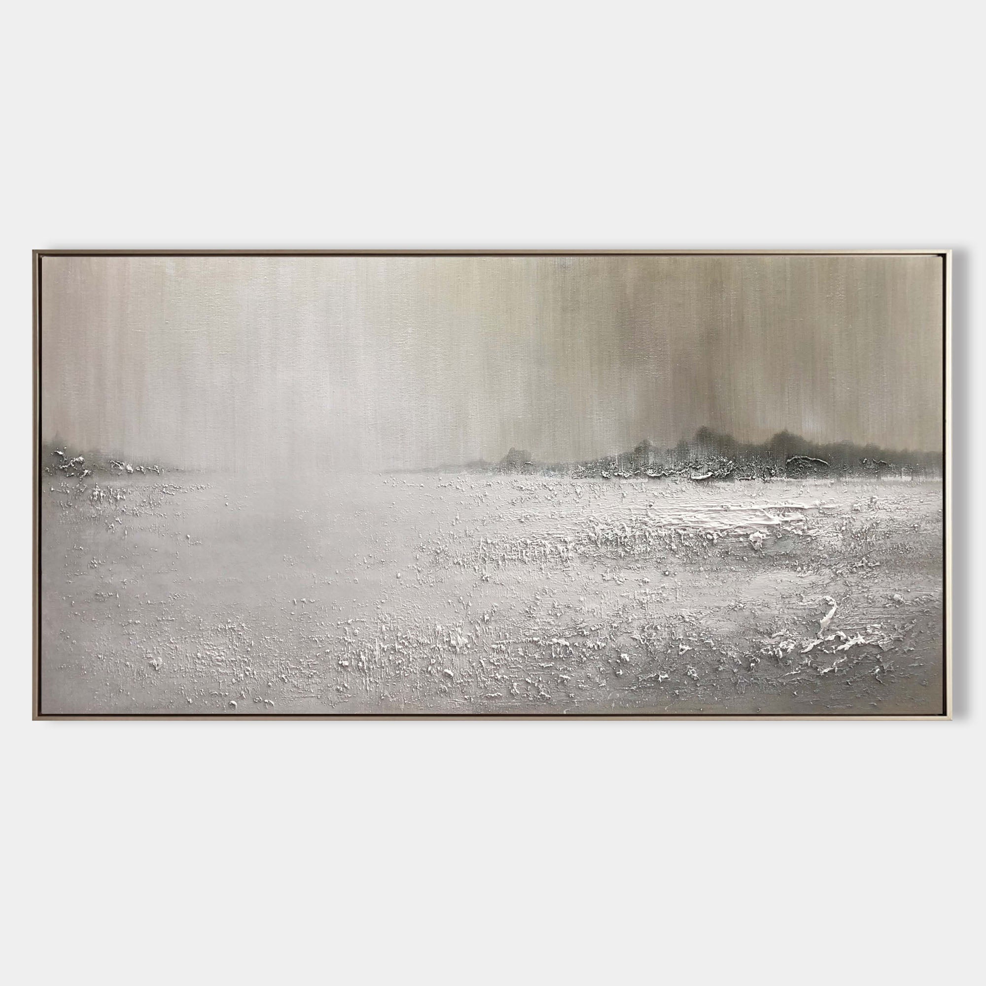 Misty Monochrome Landscape Horizontal