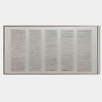 Textured Neutral Grid Relief Painting