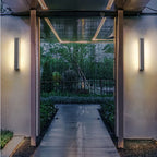 Fyra LED Outdoor Wall Lamp, Black & White