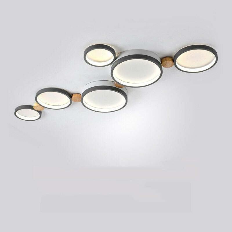 Arisha Round Flush Mount Ceiling Light 3 Colour 3/4/5/6/7 Heads