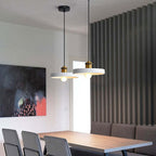 Aria Art Deco Minimalist Monochrome Pendant Light