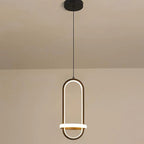 Arisha Modern Minimalist LED Ring Pendant Light Bedsides