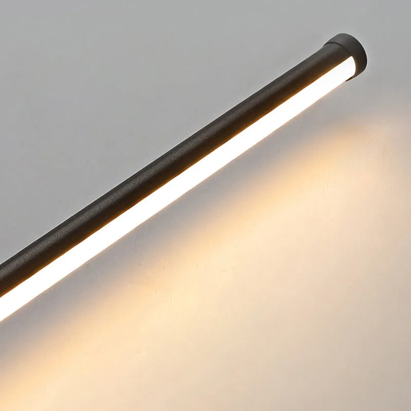 Eonix Minimalist Rotatable Linear Indoor Wall Lamp, Black