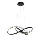 Arisha Pendant Light linear Modern, /Metal, Black/White, Dining Room