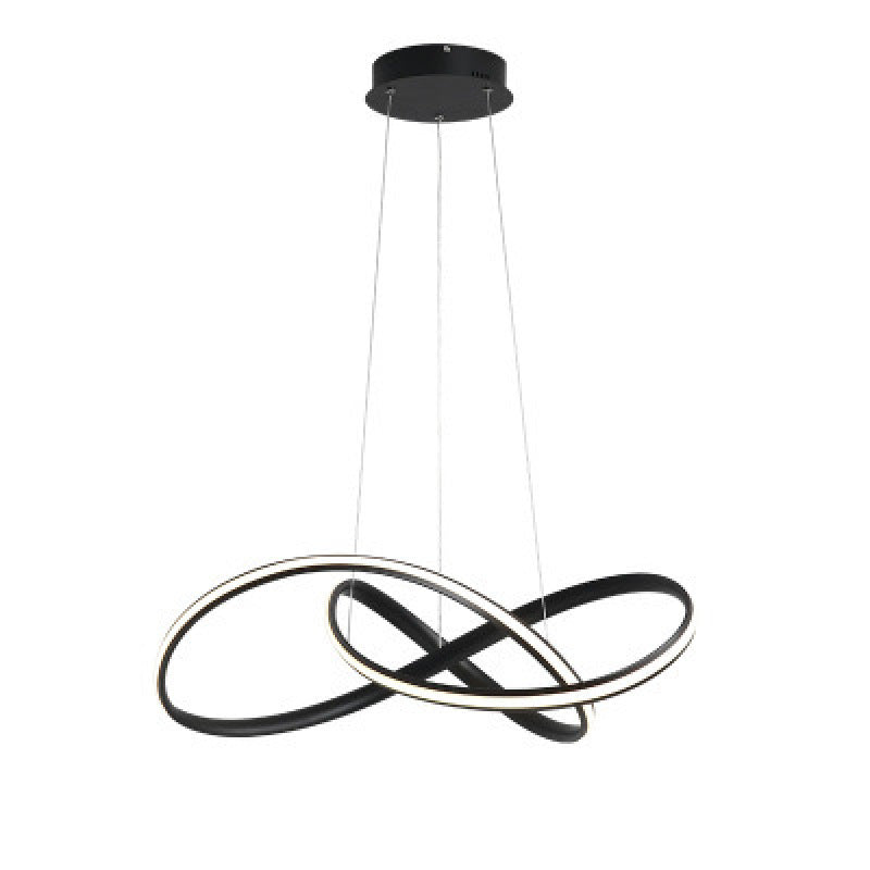 Arisha Pendant Light linear Modern, /Metal, Black/White, Dining Room