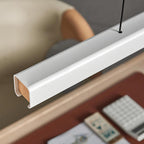 Orva Minimalist Classic Black & White Linear Pendant Light