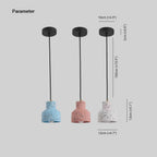 Aira Pendant Light, Cement, Modern & Industrial, 4 Color