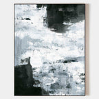 Monochromatic Abstract Painting
