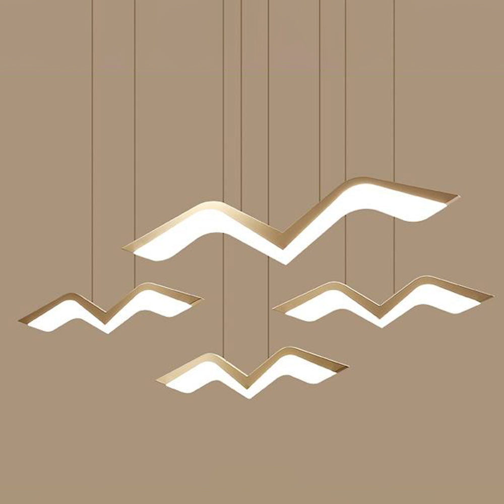 Arisha Seagull Modern Pendant Light, 3 Style