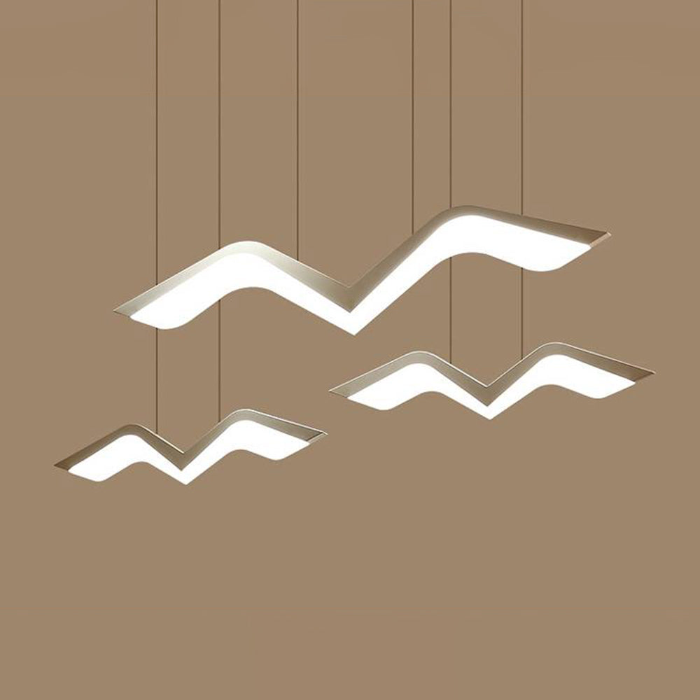 Arisha Seagull Modern Pendant Light, 3 Style