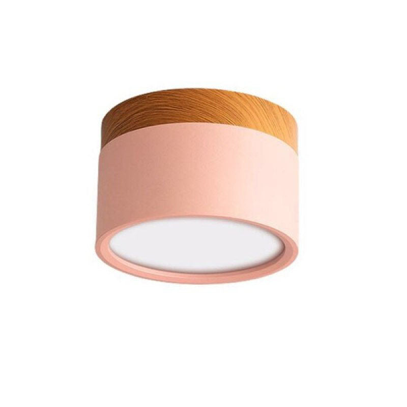 Jojo Cylindrical Flush Mount Ceiling Light