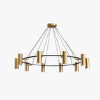 Arisha Modern Spotlight Metal Pendant Light, Gold