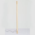 Ozawa Minimalist Linear Floor Lamp, Wood/, Living Room