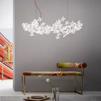 Olivia Luxury Star Pendant Light, Living Room, Silver