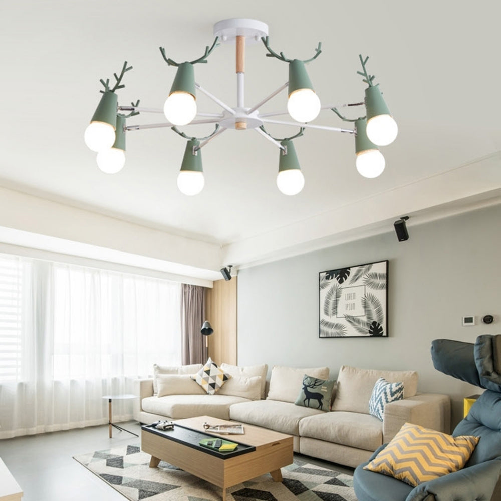 Valentina Deer Pendant Light, 7 Colour, 4 Style
