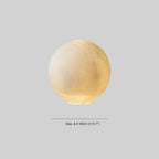 Mira Modern Decorative Dream Floor Lamp, Moon Globe, Resin, Bedroom