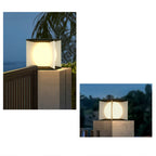 Ray Modern Moon  Outdoor Pier-Mount Pillar Light
