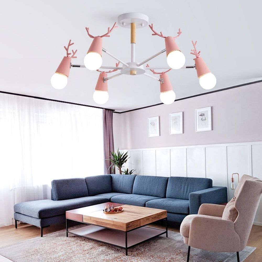 Valentina Deer Pendant Light, 7 Colour, 4 Style