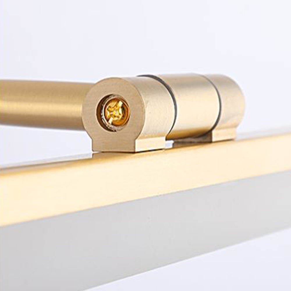 Arisha Vintage Linear Metal/ Wall Lamp, Black/Gold