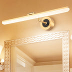Arisha Vintage Linear Metal/ Wall Lamp, Black/Gold