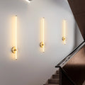 Arisha Coppery & Nickel Indoor Wall Lamp, Metal/