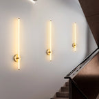 Arisha Coppery & Nickel Indoor Wall Lamp, Metal/