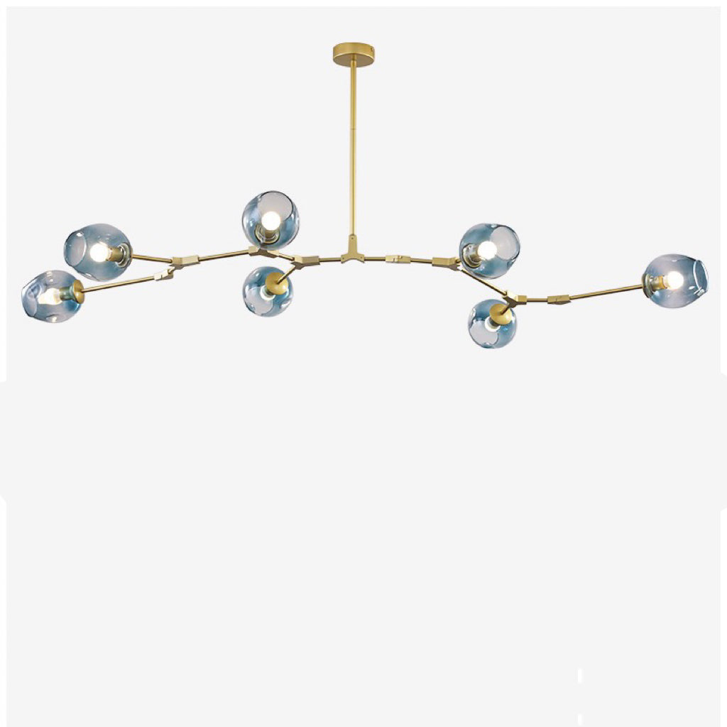 Kirae Nordic Modern Glass Pendant Light Clear Bubble