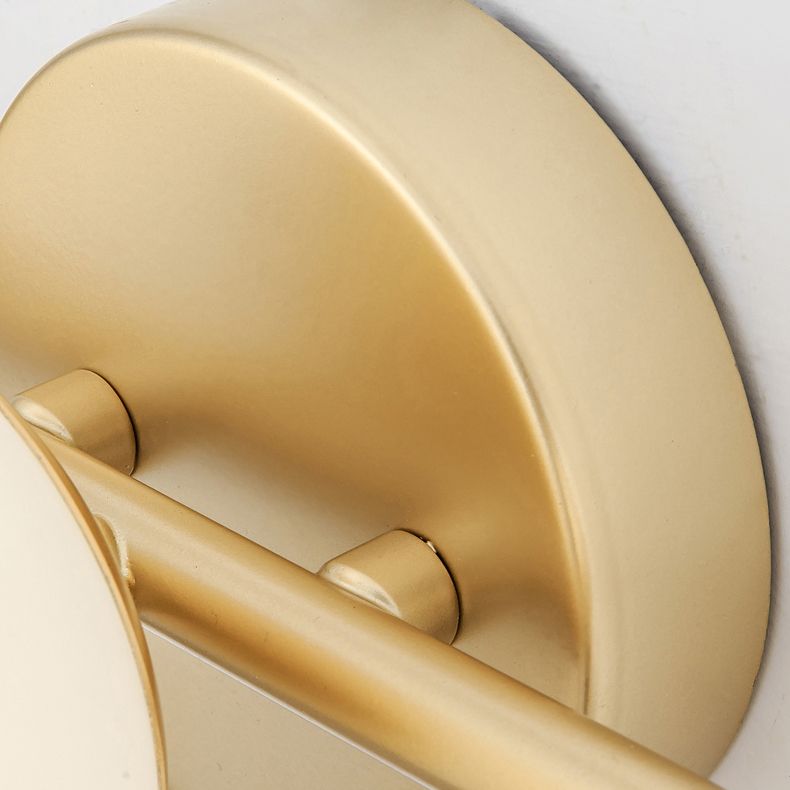 Valentina Modern Dome Metal Bathroom & Vanity Wall Lamps, Multicolor