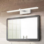 Arisha Nordic Linear Mirror Front Wall Lamp, Silver