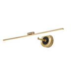 Arisha Retro Linear Metal/ Wall Lamp, Brass
