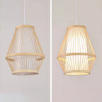 Muto Rattan Handmade Woven Bamboo Vintage Pendant Light