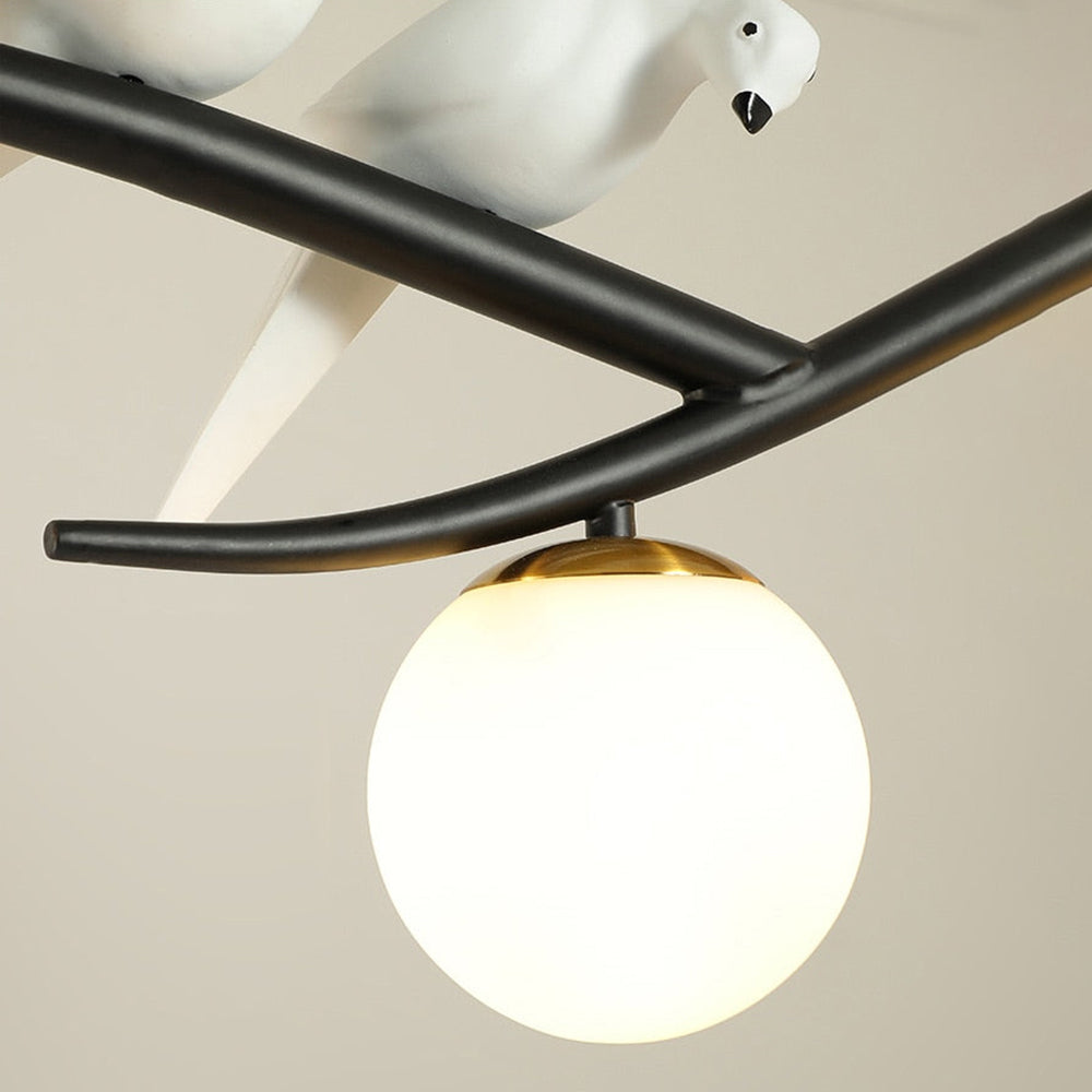 Arisha Mondern Bird Pendant Light, 2 Colour