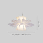 Niva Elegant Flower Pendant Light White