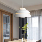 Valentina Modern White Pendant Light, Metal