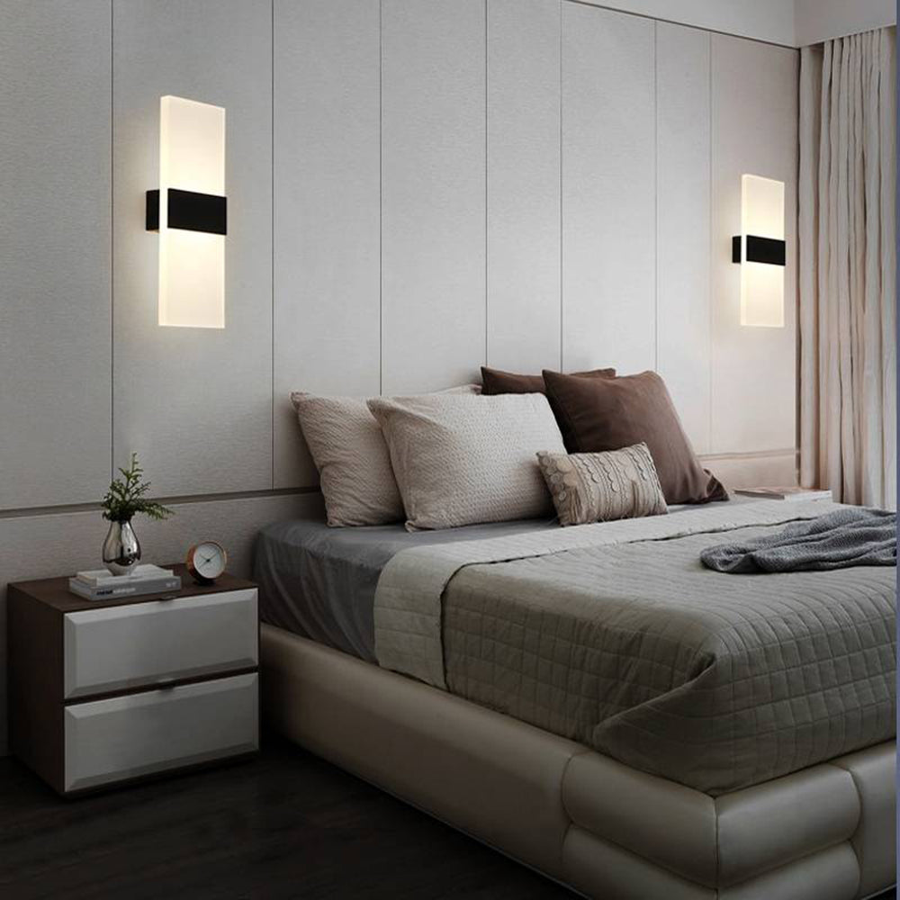 Arisha Rectangular Wall Lamp, 3 Colour