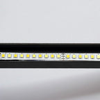 Arisha Minimalist Bar Black Metal Wall Lamp