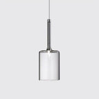 Valentina Minimalist Modern Glass LED Pendant Light, 3 Style